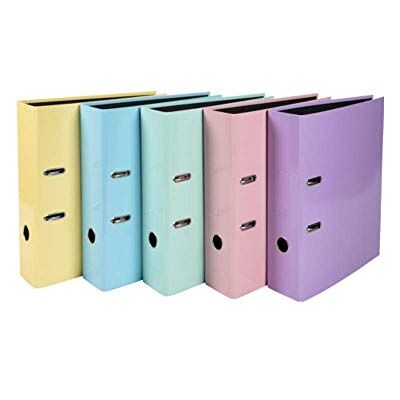 Exacompta 10 Lever Arch Files Prem'Touch Aquarel Spine 80 mm A4 Assorted Exacompta 10 Lever Arch Files Prem'Touch Aquarel Spine 80 mm A4 Assorted