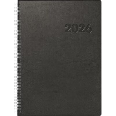 rido/idé Conform '26 Book Calendar A4 Plastic Black rido/idé Conform '26 Book Calendar A4 Plastic Black