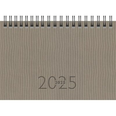 rido/idé Pocket Diary Mod. TM 17/Contacter 2025 A6 Landscape, Faux Leather, Grey rido/idé Pocket Diary Mod. TM 17/Contacter 2025 A6 Landscape, Faux Leather, Grey
