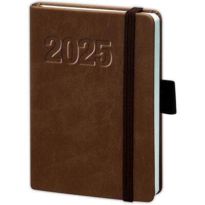 BSB Appointment Calendar Weekly Planner Pocket Calendar Book Calendar – 2021 – Size: Approx. A6 – Brown – Soft Faux Leather – with Elastic Band – 1 Week = 2 Pages, V-Book BSB Appointment Calendar Weekly Planner Pocket Calendar Book Calendar – 2021 – Size: Approx. A6 – Brown – Soft Faux Leather – with Elastic Band – 1 Week = 2 Pages, V-Book