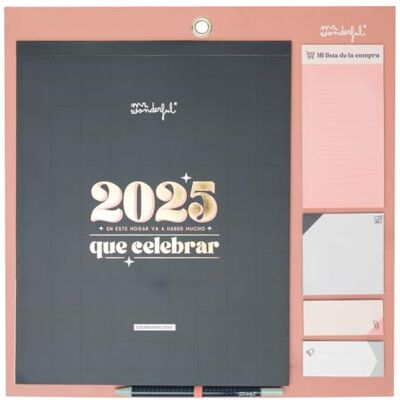 Mr. Wonderful Magnetic Wall Calendar 2025 There is going to be a lot to celebrate in this home Includes 4 sheets of stickers and sticky notes Mr. Wonderful Magnetic Wall Calendar 2025 There is going to be a lot to celebrate in this home Includes 4 sheets of stickers and sticky notes