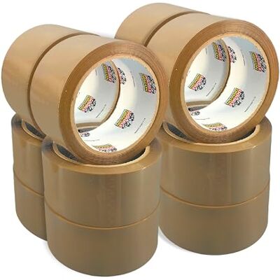 Dragon Brown Packing Tape – 48mm x 66m (12 Rolls) Heavy-Duty Parcel Packaging Tape for Box Sealing Ideal for Packing, Moving, Shipping, Storage & eCommerce Packaging Carton & Postal Use Dragon Brown Packing Tape – 48mm x 66m (12 Rolls) Heavy-Duty Parcel Packaging Tape for Box Sealing Ideal for Packing, Moving, Shipping, Storage & eCommerce Packaging Carton & Postal Use