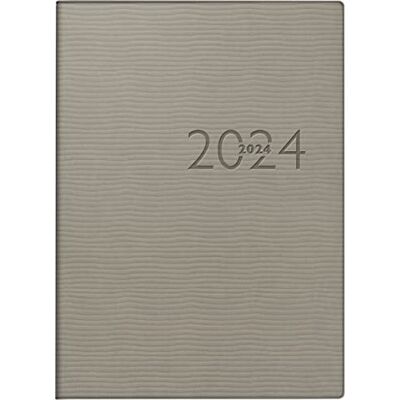 rido/idé Weekly calendar model perfect/technology I 2024 2 pages = 1 week sheet size 10 x 14 cm grey rido/idé Weekly calendar model perfect/technology I 2024 2 pages = 1 week sheet size 10 x 14 cm grey