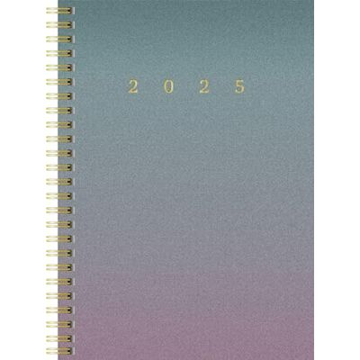 rido/idé Young Line (2025) "Colour Gradient" Book Calendar, 2 Pages = 1 Week, A5, 160 Pages, Graphic Cover, Colourful rido/idé Young Line (2025) "Colour Gradient" Book Calendar, 2 Pages = 1 Week, A5, 160 Pages, Graphic Cover, Colourful