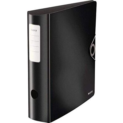 Leitz Quality Folder, 180° Active Solid Wide Black Leitz Quality Folder, 180° Active Solid Wide Black