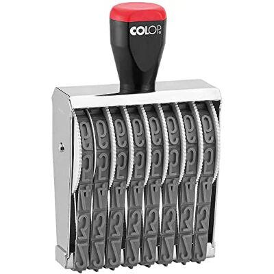 COLOP 18008 18mm 8 Band Rubber Numbering Stamp COLOP 18008 18mm 8 Band Rubber Numbering Stamp