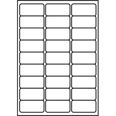 SmithPackaging A4 Self Adhesive Address 2700 Labels, 63.5 mm Length x 29.6 mm Width SmithPackaging A4 Self Adhesive Address 2700 Labels, 63.5 mm Length x 29.6 mm Width
