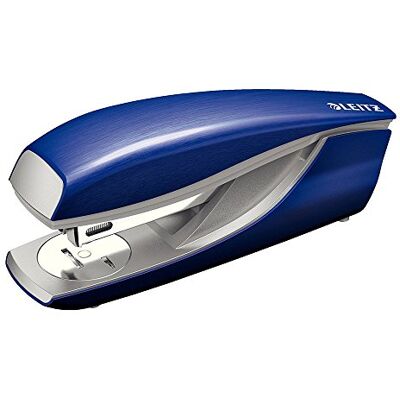 Leitz NeXXt Style Hole Punch, Metal, 30 Sheets, Blister Pack titanium-Blue Leitz NeXXt Style Hole Punch, Metal, 30 Sheets, Blister Pack titanium-Blue