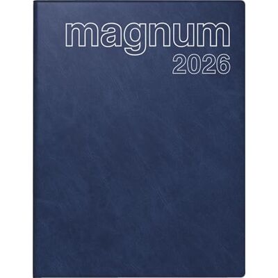 rido/idé Book Calendar Model Magnum '26 183 x 240 mm, Plastic, Dark Blue rido/idé Book Calendar Model Magnum '26 183 x 240 mm, Plastic, Dark Blue