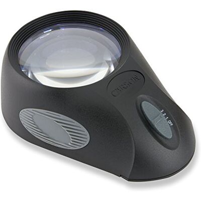 Carson LL-88 5x LumiLoupe Ultra LED Lighted Stand Magnifier Loup, Black Carson LL-88 5x LumiLoupe Ultra LED Lighted Stand Magnifier Loup, Black