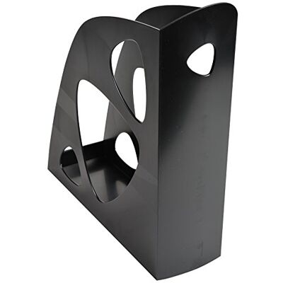 Exacompta Ref 181014D ECOBlack Ecomag Magazine File 248 x 77 x 257mm in Size, Suitable for Storing A4+ Documents, Finger Hole For Removal Black (Pack of 10) Exacompta Ref 181014D ECOBlack Ecomag Magazine File 248 x 77 x 257mm in Size, Suitable for Storing A4+ Documents, Finger Hole For Removal Black (Pack of 10)