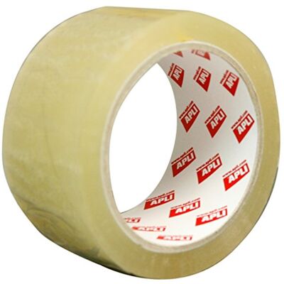 APLI 11942 – Pack of 36 Rolls of Noise-Free Tape, 48 mm x 66 m, 28 µm, Transparent APLI 11942 – Pack of 36 Rolls of Noise-Free Tape, 48 mm x 66 m, 28 µm, Transparent