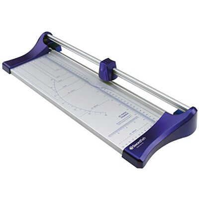 Swordfish 40261 Slimline A3 10 Sheet Rotary Paper Trimmer/Guillotine Blue Swordfish 40261 Slimline A3 10 Sheet Rotary Paper Trimmer/Guillotine Blue