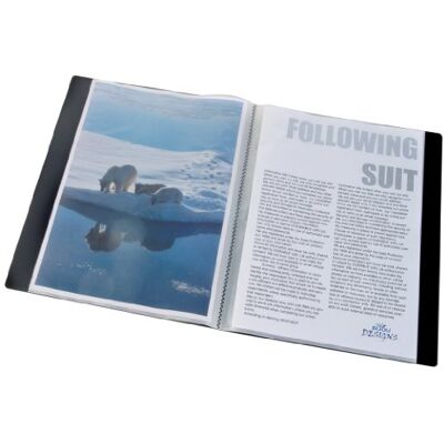 Durable Duralook Display Book with 30 Welded Glass Clear Pockets A4 Pack of 5 Durable Duralook Display Book with 30 Welded Glass Clear Pockets A4 Pack of 5