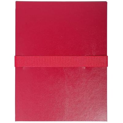 Exacompta 24 x 32 cm A4 Expandable Folder Bordeaux Exacompta 24 x 32 cm A4 Expandable Folder Bordeaux