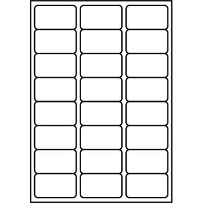 SmithPackaging A4 Self Adhesive Address 2400 Labels, 63.5 mm Length x 33.9 mm Width SmithPackaging A4 Self Adhesive Address 2400 Labels, 63.5 mm Length x 33.9 mm Width