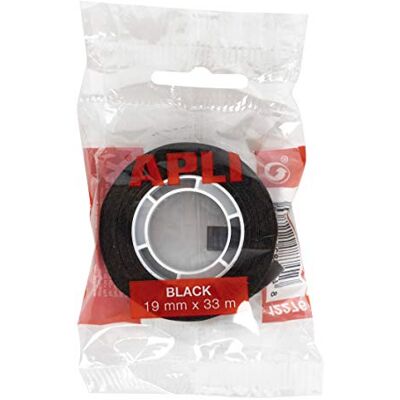 APLI 12276 Black Polypropylene Adhesive Tape APLI 12276 Black Polypropylene Adhesive Tape