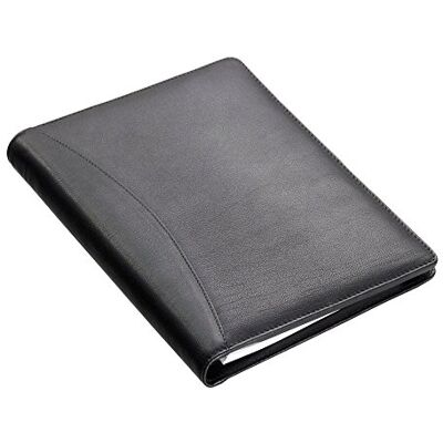 ALASSIO Bormio 43008-1 Writing Case DIN A5 Leather Black ALASSIO Bormio 43008-1 Writing Case DIN A5 Leather Black