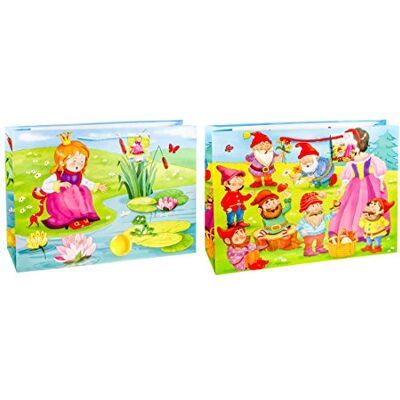TSI 82272 Classic Fairy Tales A Gift Bag – Pack of 12 Size: Shopper XXL (32 x 45 x 12 cm) TSI 82272 Classic Fairy Tales A Gift Bag – Pack of 12 Size: Shopper XXL (32 x 45 x 12 cm)