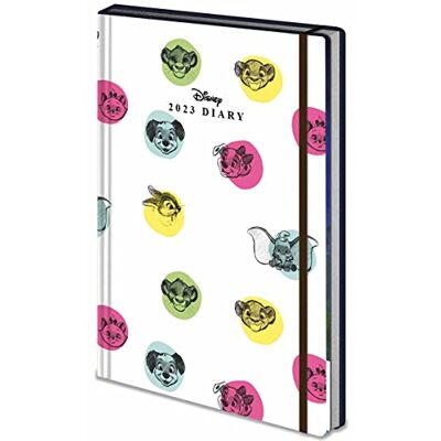 Pyramid Classics Diary 2023, A5 Hard Cover, Week to a View Planner Official Merchandise, SR74105, Multi-Colour Pyramid Classics Diary 2023, A5 Hard Cover, Week to a View Planner Official Merchandise, SR74105, Multi-Colour