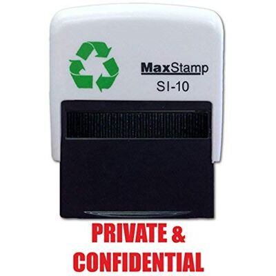 Trodat Private and Confidential Stamp – Self Inking Red Stamper – 24 x 7mm Trodat Private and Confidential Stamp – Self Inking Red Stamper – 24 x 7mm
