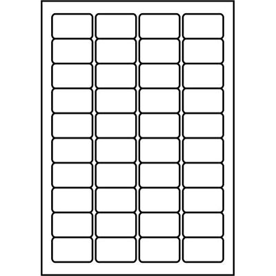 SmithPackaging A4 Self Adhesive Address 4000 Labels, 45.7 mm Length x 25.4 mm Width SmithPackaging A4 Self Adhesive Address 4000 Labels, 45.7 mm Length x 25.4 mm Width
