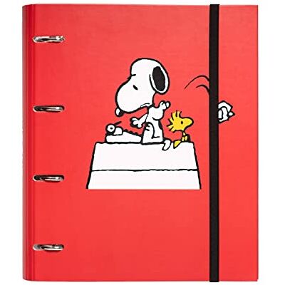 Grupo Erik 4 Ring Binder A4 Snoopy Stationery 10.6 x 12.6 inches 27 x 32 cm A4 Ring Binder Folder, Document Folder Peanuts Snoopy Gifts for Dog Lovers Grupo Erik 4 Ring Binder A4 Snoopy Stationery 10.6 x 12.6 inches 27 x 32 cm A4 Ring Binder Folder, Document Folder Peanuts Snoopy Gifts for Dog Lovers