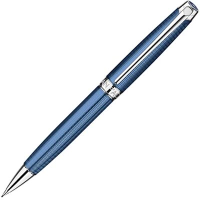 Caran d'Ache CD4769.168 0.7 mm Leman Grand Blue Silver Plated/Rhodium Coated Mechanical Pencil Caran d'Ache CD4769.168 0.7 mm Leman Grand Blue Silver Plated/Rhodium Coated Mechanical Pencil
