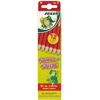 Jolly School Pencil H Storage Pack Pack of 12 Jolly School Pencil H Storage Pack Pack of 12