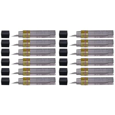 Pentel Super Hi-Polymer 0.2 mm Grade HB Refill Lead (Pack of 12) Pentel Super Hi-Polymer 0.2 mm Grade HB Refill Lead (Pack of 12)