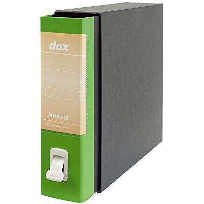 Rexel DOX 2 Cardboard folder, size L, green, Single unit Rexel DOX 2 Cardboard folder, size L, green, Single unit