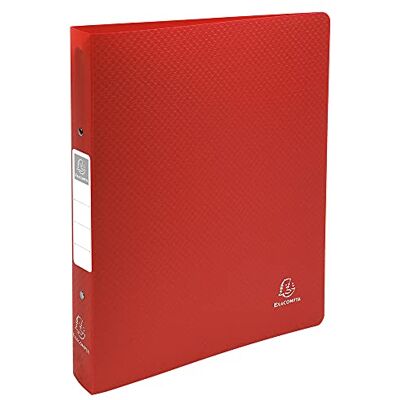 Exacompta Ref. 54395E 1 Rigid binder with OPAK label 2 round rings, diameter 30 mm Spine 40 mm External dimensions: 32 x 26.8 cm Format to be filed A4 Maxi Colour: red Exacompta Ref. 54395E 1 Rigid binder with OPAK label 2 round rings, diameter 30 mm Spine 40 mm External dimensions: 32 x 26.8 cm Format to be filed A4 Maxi Colour: red