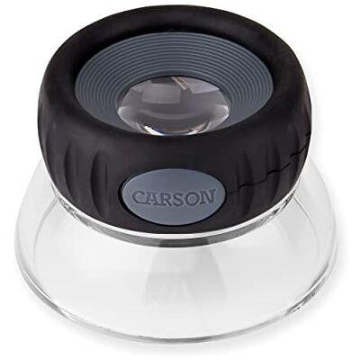 Carson LO-10 11.5x LumiLoupe Plus Focusing Stand Magnifier Loupe Carson LO-10 11.5x LumiLoupe Plus Focusing Stand Magnifier Loupe