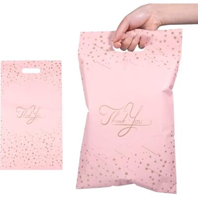 Carehabi Pack of 100 Plastic Mailing Bags, 250 x 350 mm, Portable Poly Plastic Bags, Envelopes with Handle, Self-Adhesive, Easy to Carry, Opaque Mailing Bags, Waterproof and Tear-Resistant Package Bags Carehabi Pack of 100 Plastic Mailing Bags, 250 x 350 mm, Portable Poly Plastic Bags, Envelopes with Handle, Self-Adhesive, Easy to Carry, Opaque Mailing Bags, Waterproof and Tear-Resistant Package Bags