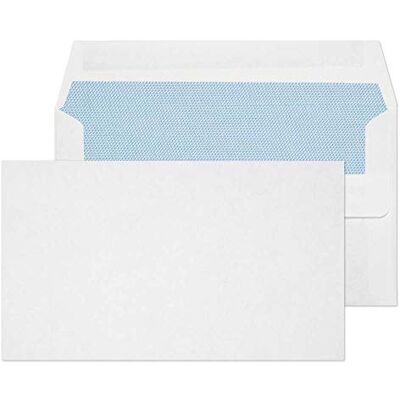 Blake Purely Everyday 89 x 152 mm 80 gsm Self Seal Wallet Envelopes (3550) White Pack of 1000 Blake Purely Everyday 89 x 152 mm 80 gsm Self Seal Wallet Envelopes (3550) White Pack of 1000