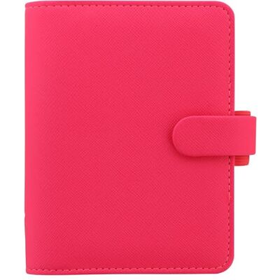 Filofax Saffiano Pocket Organiser Pink Filofax Saffiano Pocket Organiser Pink