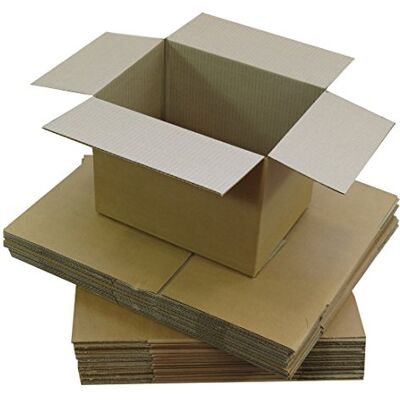 Triplast 457 x 305 x 305mm Large Single Wall 18x12x12" Cardboard Removal Moving Storage Boxes (Pack of 25) Triplast 457 x 305 x 305mm Large Single Wall 18x12x12" Cardboard Removal Moving Storage Boxes (Pack of 25)