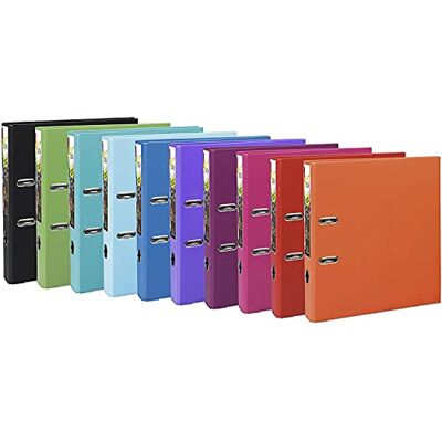 Exacompta 10 lever arch files Prem'Touch spine 50 mm A4 Maxi assorted Exacompta 10 lever arch files Prem'Touch spine 50 mm A4 Maxi assorted