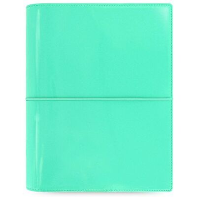 Filofax A5 Domino Patent Turquoise Organiser Filofax A5 Domino Patent Turquoise Organiser