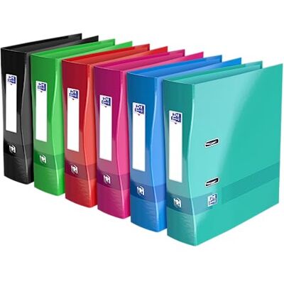 Oxford Lever Binder Color Life A4 Size + Ergonomic Back 90mm Hard Cover Random Color Oxford Lever Binder Color Life A4 Size + Ergonomic Back 90mm Hard Cover Random Color