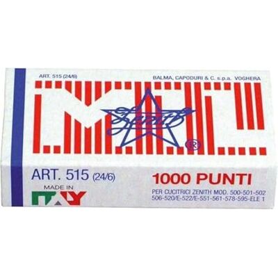 Zenith 515, 10 Pack – Staples (Pack of 10, 20 g Zenith 515, 10 Pack – Staples (Pack of 10, 20 g