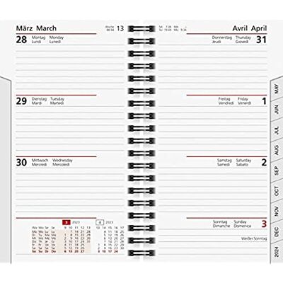 rido/idé Weekly Replacement Calendar Model Timer 2023 Desk Planner Sheet Size 8.7 x 15.3 cm White rido/idé Weekly Replacement Calendar Model Timer 2023 Desk Planner Sheet Size 8.7 x 15.3 cm White