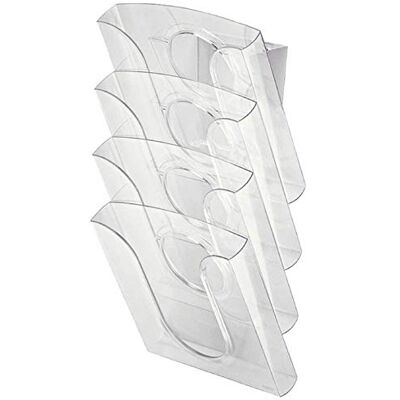 Leitz 54000002 Presentation Set of Document Holders A4 Polystyrene Transparent Leitz 54000002 Presentation Set of Document Holders A4 Polystyrene Transparent