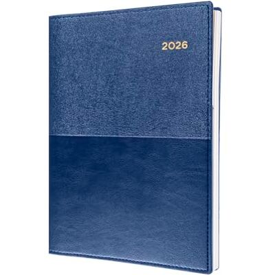 Collins Valour 2026 12 Month Calendar Year Planner, Day-To-Page with Hourly Appointments Diary, A5 Blue (VAL251.59-26) Collins Valour 2026 12 Month Calendar Year Planner, Day-To-Page with Hourly Appointments Diary, A5 Blue (VAL251.59-26)
