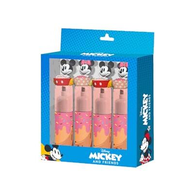 Disney Mickey and Minnie Mix-Pack of 4 Pink Highlighters Disney Mickey and Minnie Mix-Pack of 4 Pink Highlighters