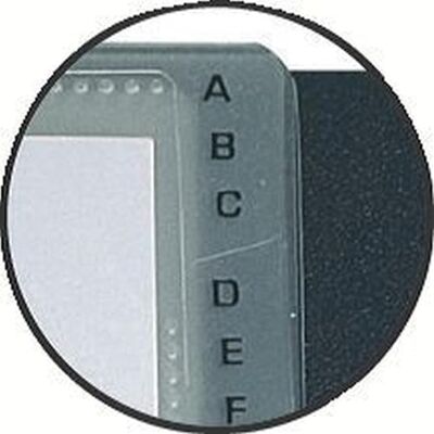 Exacompta Ref 75034E Box of 5 Exacard Removable Spiral Bound Business Card Holders Comes with 20 Detachable Pockets for 120 Cards Elastic Closure File Format 85x55mm Exacompta Ref 75034E Box of 5 Exacard Removable Spiral Bound Business Card Holders Comes with 20 Detachable Pockets for 120 Cards Elastic Closure File Format 85x55mm