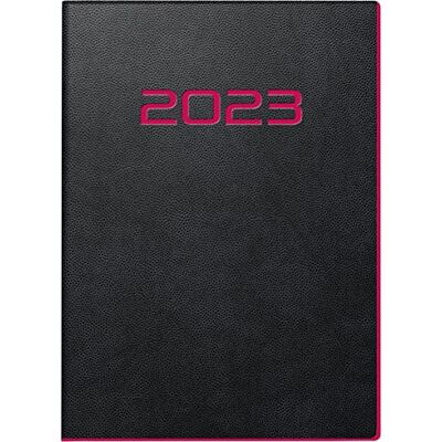 rido/idé Weekly Calendar Model Perfect/Technik I 2023 Sheet Size 10 x 14 cm Black with Neon Edge Red rido/idé Weekly Calendar Model Perfect/Technik I 2023 Sheet Size 10 x 14 cm Black with Neon Edge Red