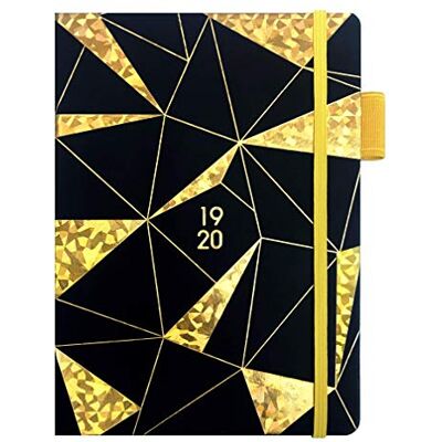 Collins Cosmos A5 Week to View 2019-2020 Diary Gold Collins Cosmos A5 Week to View 2019-2020 Diary Gold