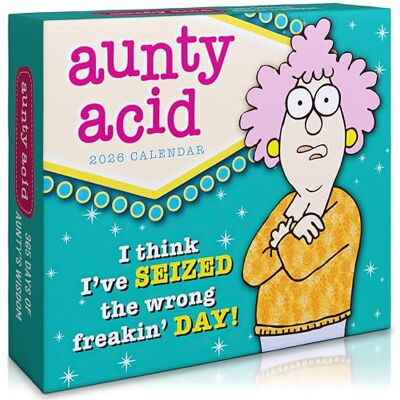 SELLERS PUBLISHING, INC. Aunty Acid 2026 Boxed Daily Desk Calendar SELLERS PUBLISHING, INC. Aunty Acid 2026 Boxed Daily Desk Calendar