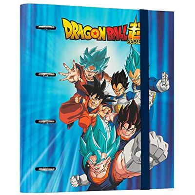 Grupo Erik 4 Ring Binder A4 Dragon Ball Merchandise 10.6 x 12.6 inches 27 x 32 cm A4 Ring Binder Folder, Document Folder Dragon Ball Manga Gifts Grupo Erik 4 Ring Binder A4 Dragon Ball Merchandise 10.6 x 12.6 inches 27 x 32 cm A4 Ring Binder Folder, Document Folder Dragon Ball Manga Gifts